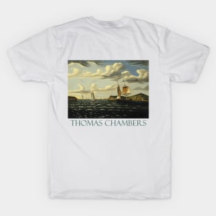 Staten Island and the Narrows by Thomas Chambers T-Shirt